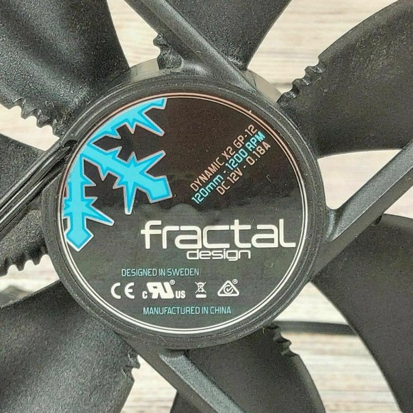Cooling PC Computer Fan Dynamic X2 GP-12 120MM 1200 RPM Airflow Fractal Design - Picture 3 of 10